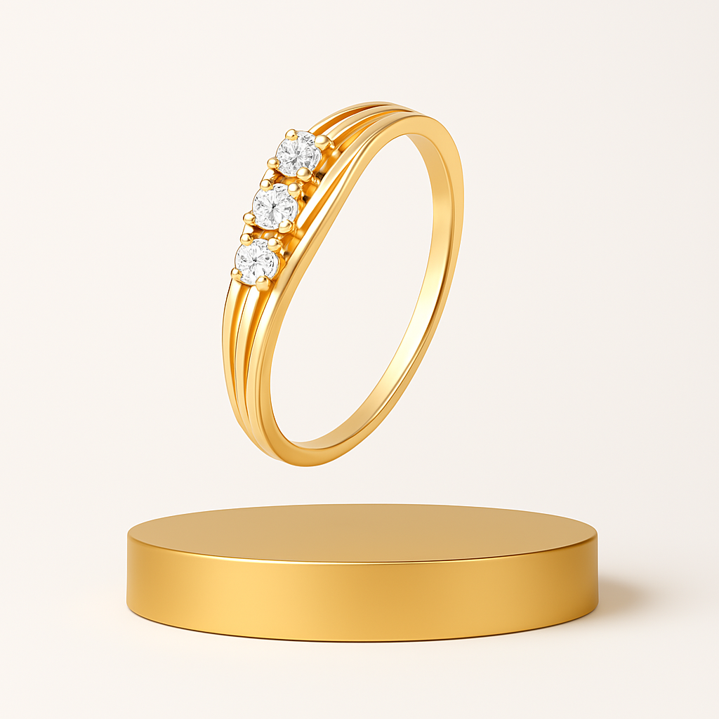 Golden platted Ring