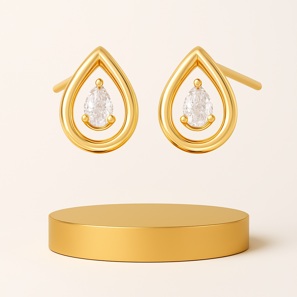Gold Earings