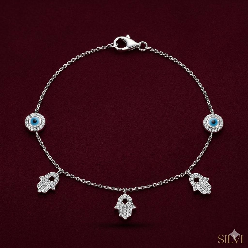 Evil eye bracelet