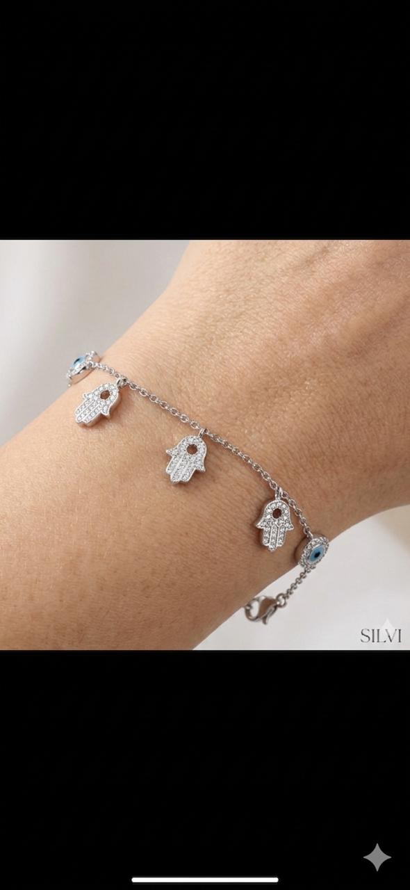 Evil eye bracelet