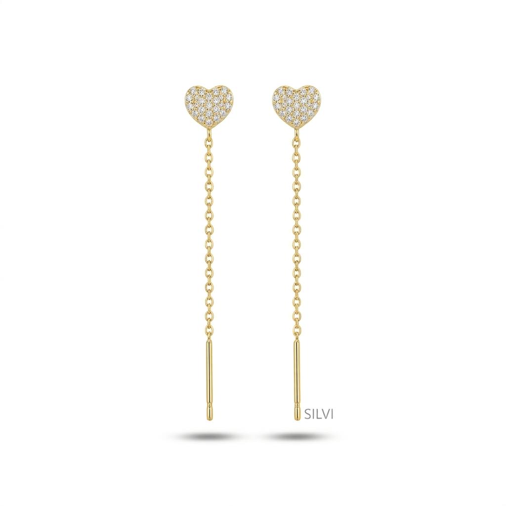 Heart earings