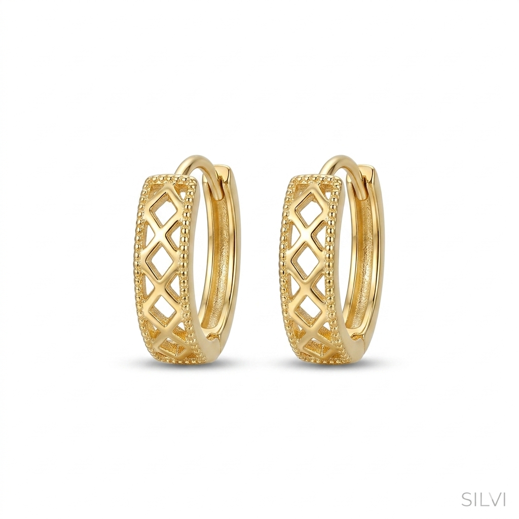 Gold small hoops