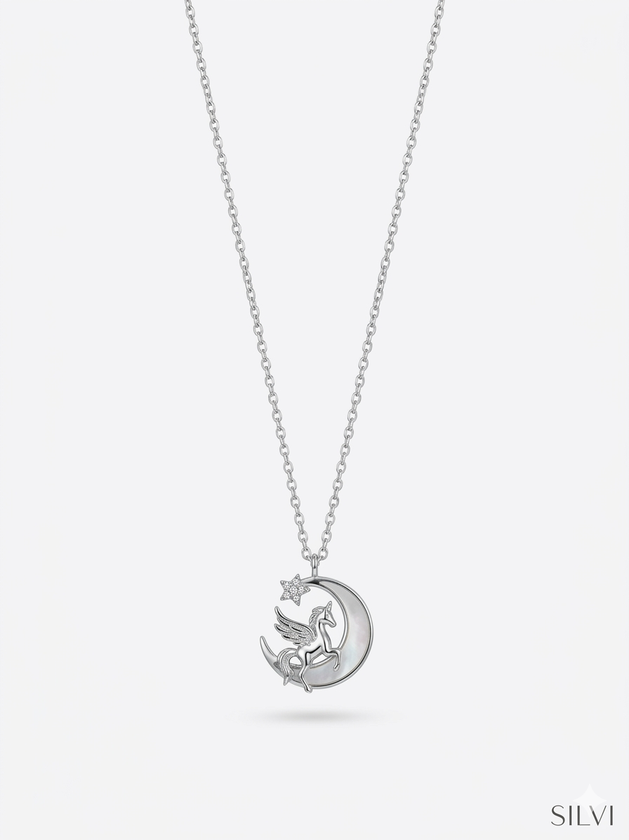 Moon Horse Pendant
