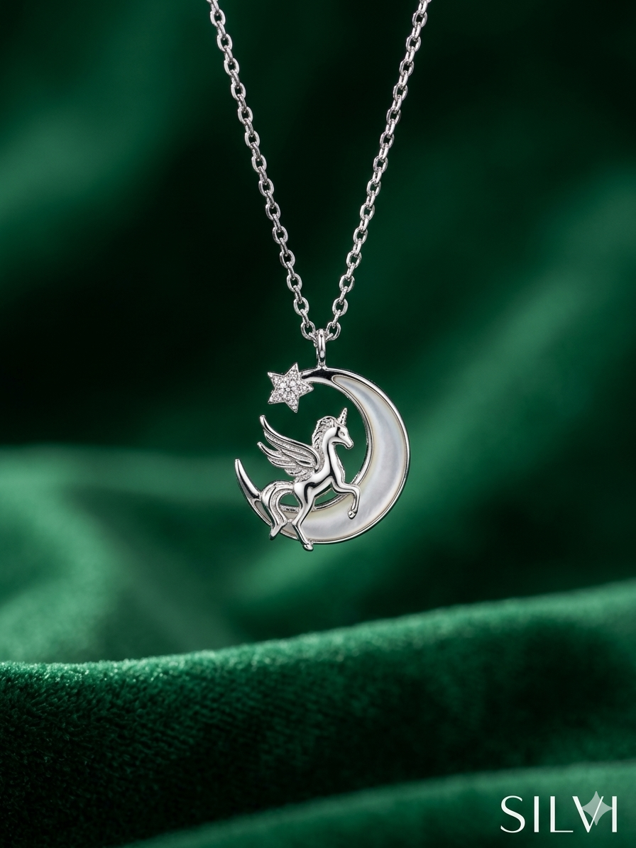 Moon Horse Pendant