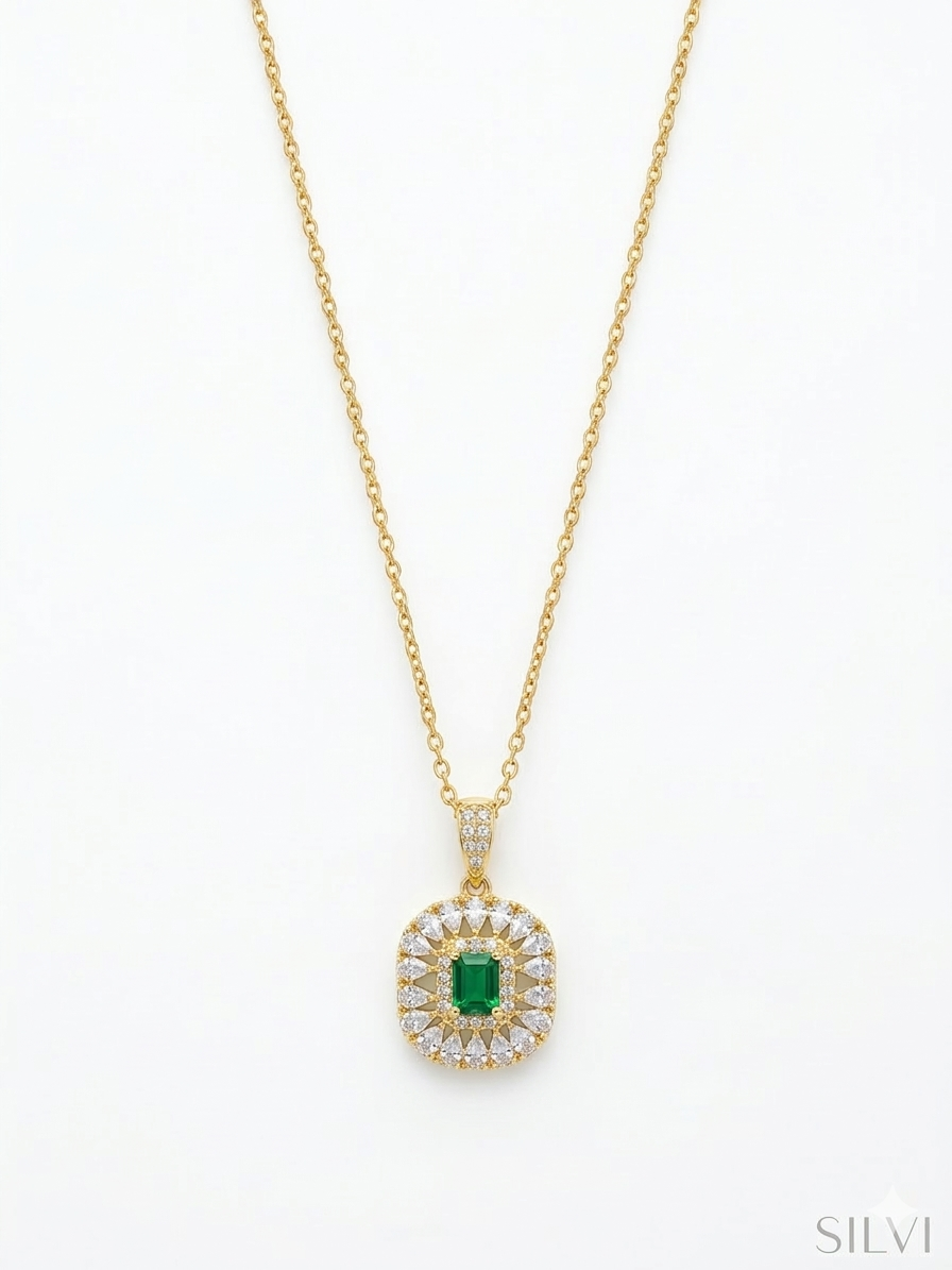 Rectangle-Gold-Emerald