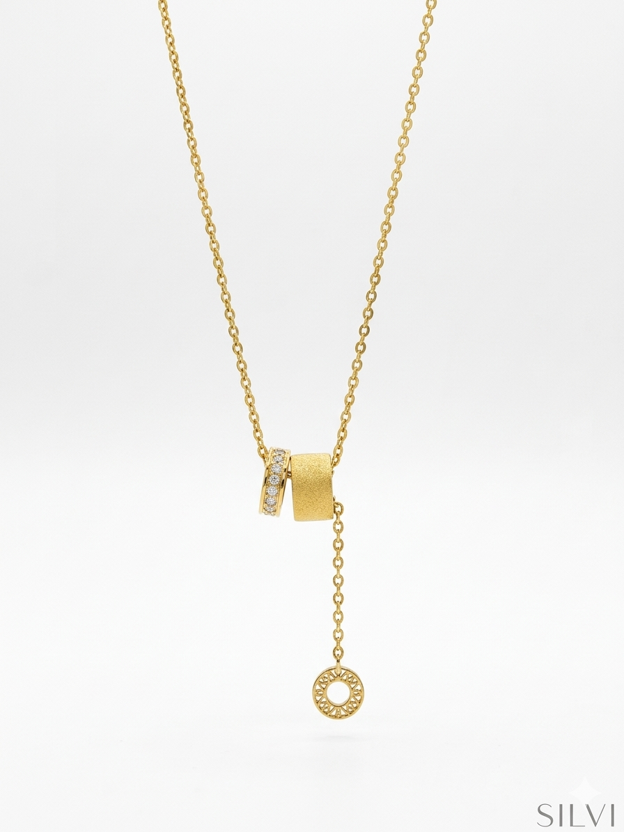 Double ring Pendant