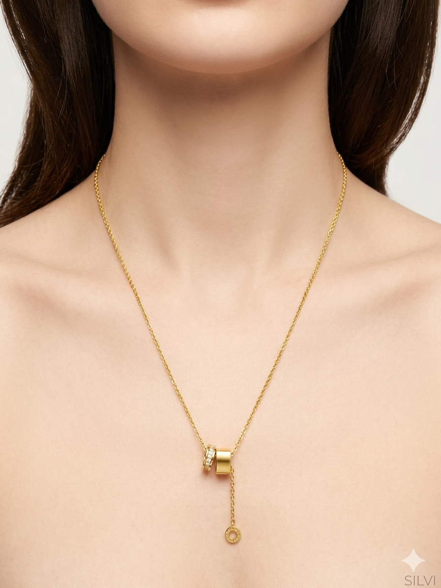 Double ring Pendant