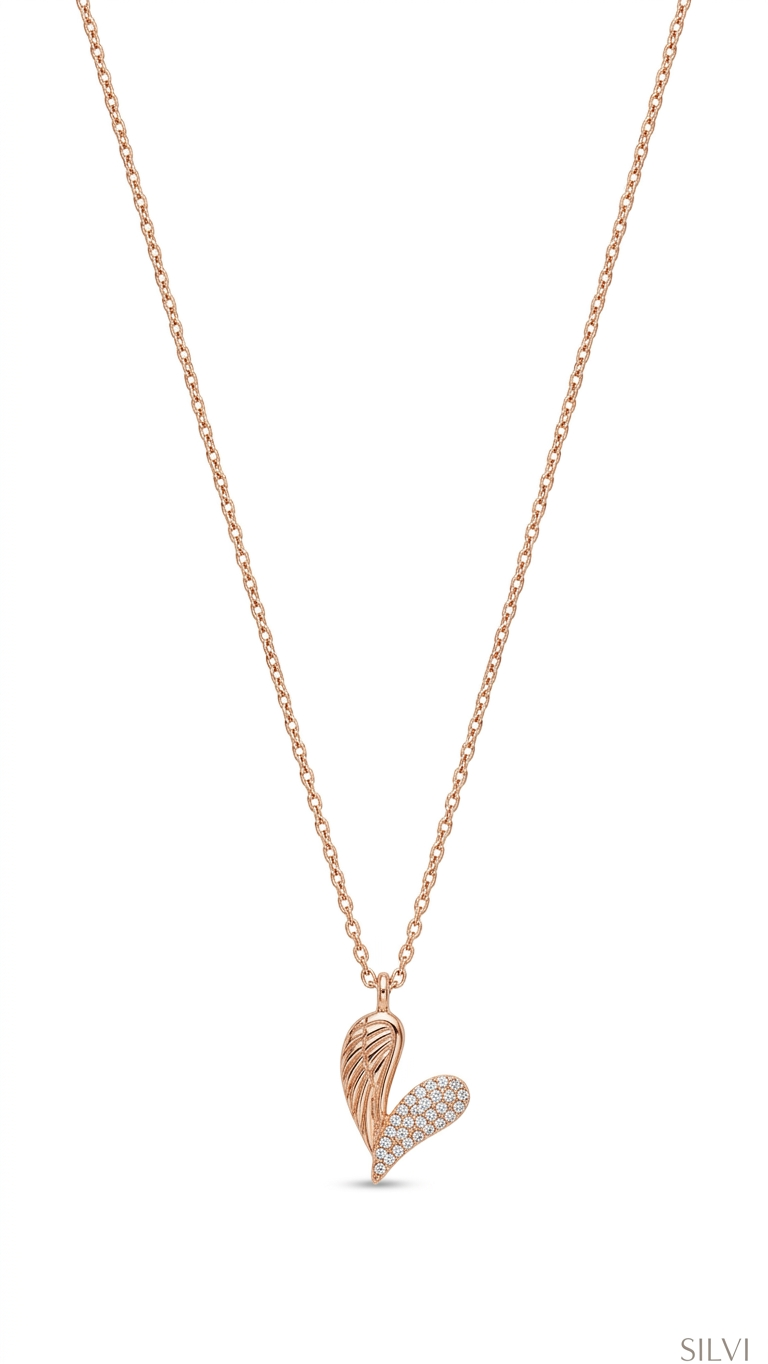 Wing Heart Pendant